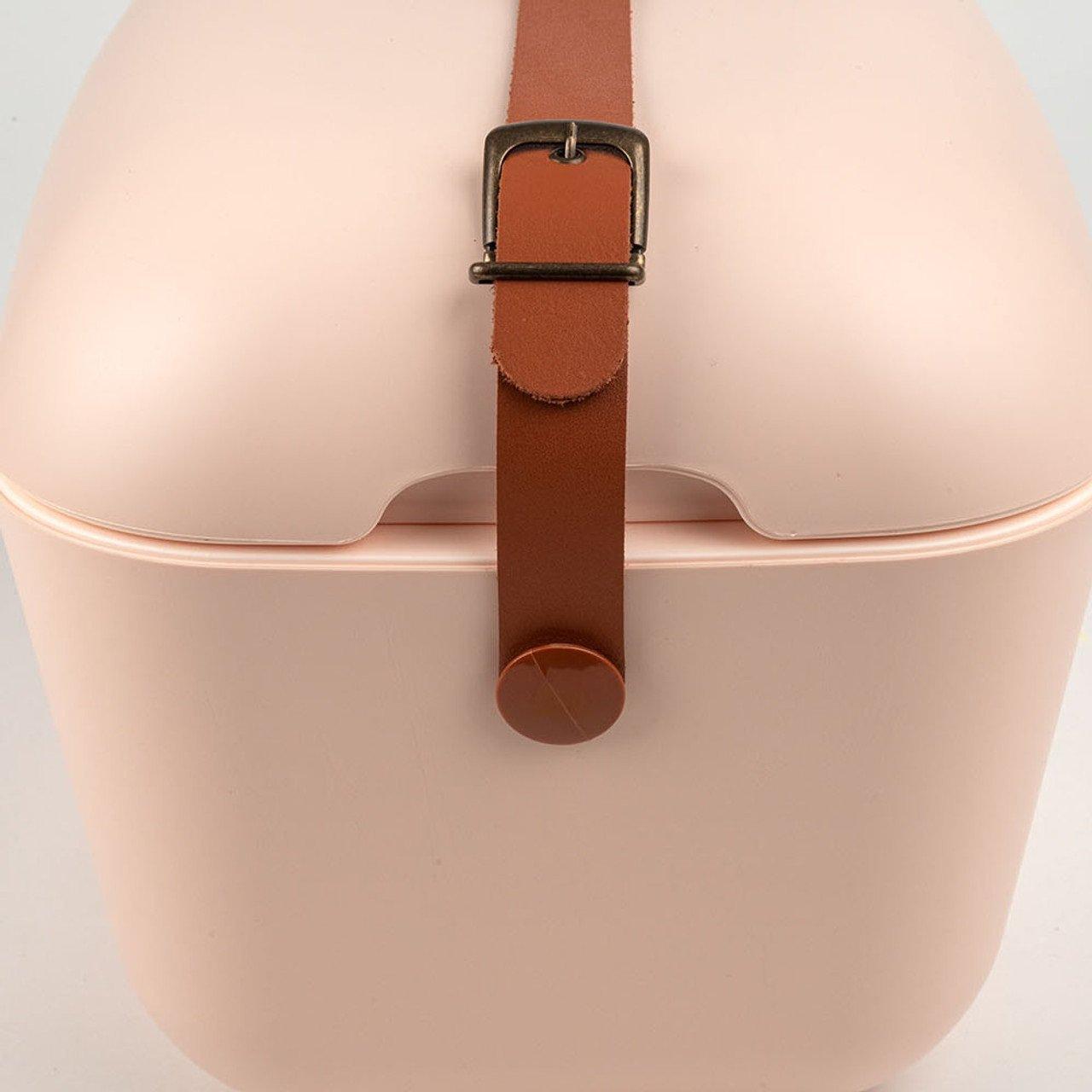 Miniatura Cooler Térmica Polarbox 20L Alça Couro - Cores Pastéis