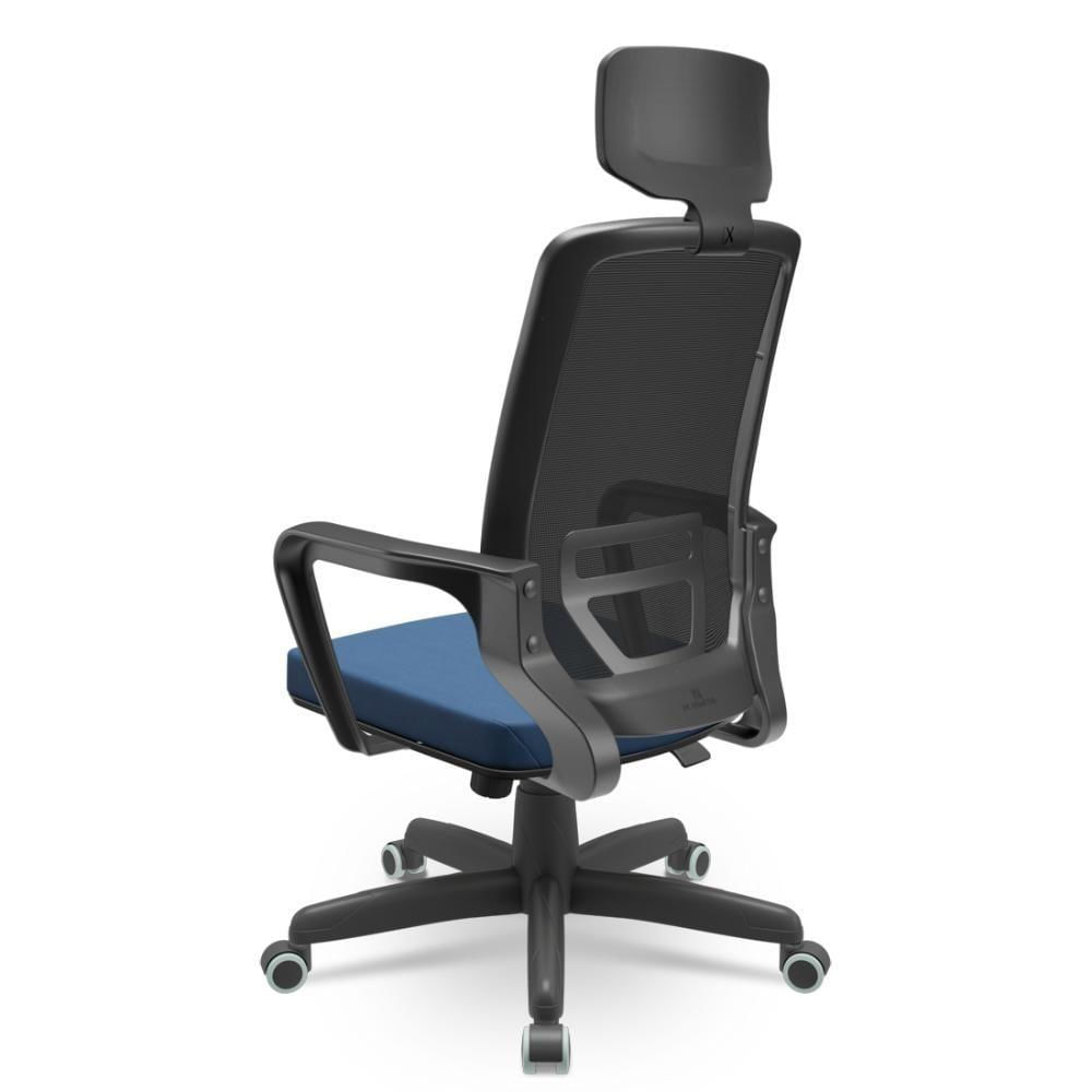 Miniatura Cadeira Adrix Poliester Azul