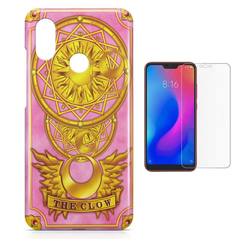 Miniatura Kit Capa Xiaomi Redmi Note 6 Pro Sakura E Pelicula