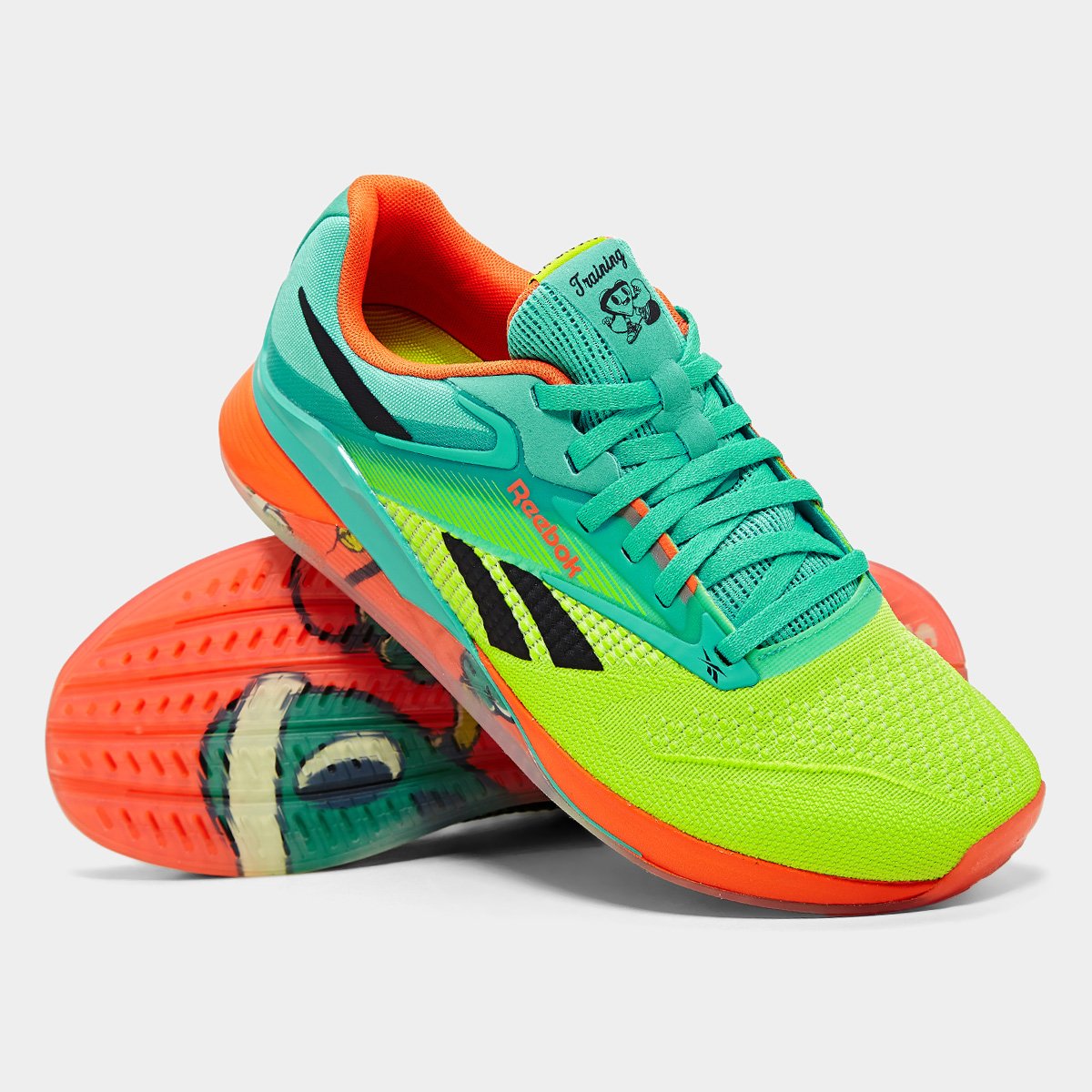 Miniatura Tênis Reebok Nano X4 Pack Heart-Core Fitness Masculino Verde água - 40