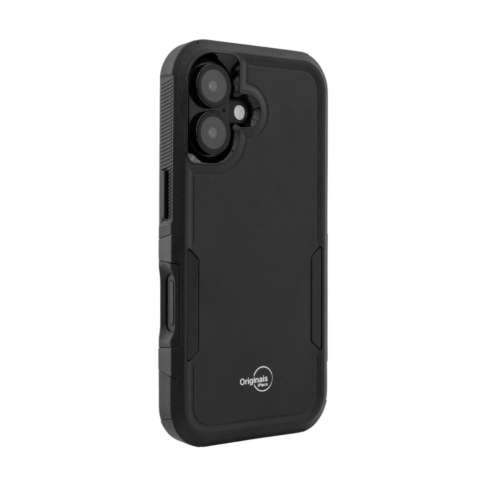 Capa iPhone 16 Originais iPlace, Force, Preto