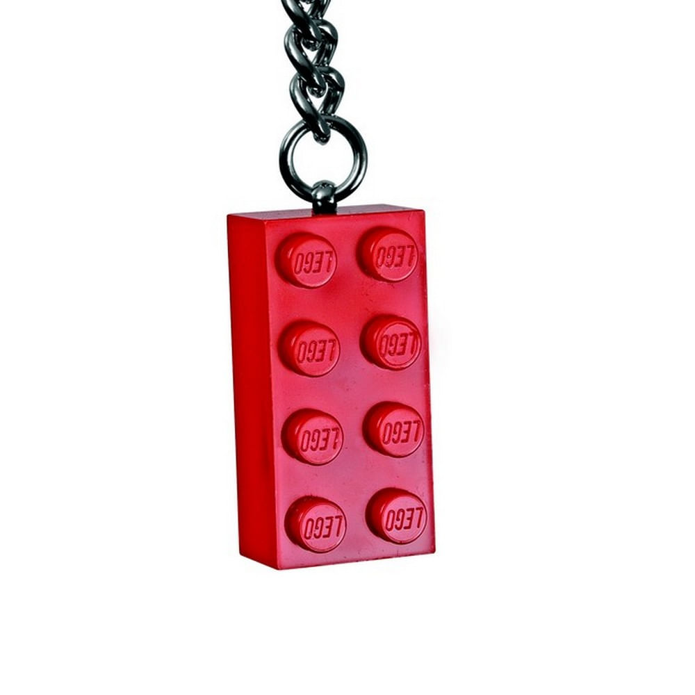 Miniatura LEGO Chaveiro - Bloco Vermelho de LEGO®