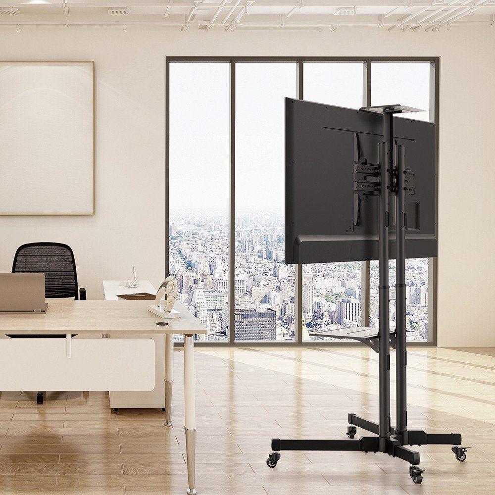 Pedestal Para Tv 32 A 75 Suporte Com Rodízios Cts600