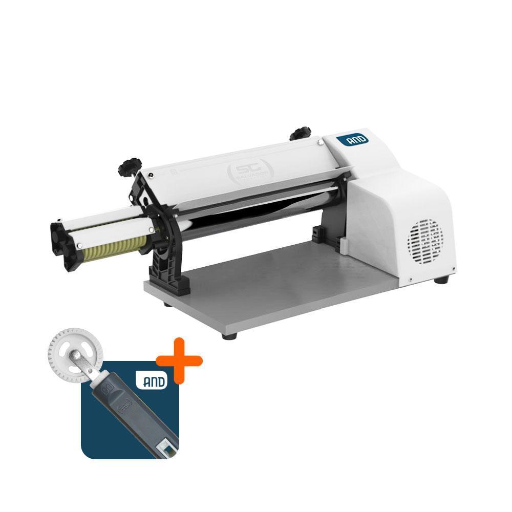 Miniatura Cilindro Massas Branco 37Cm Anodilar 127V Com Corta E Fecha