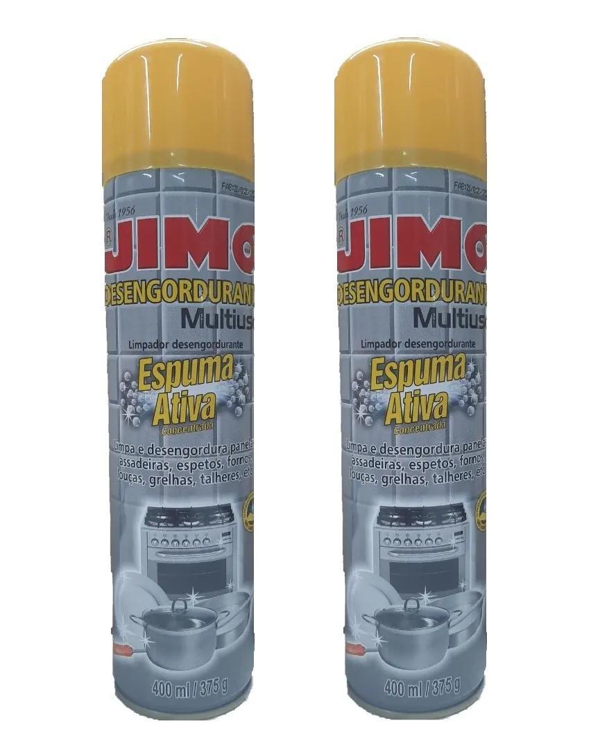 Miniatura Kit 2 Jimo Desengordurante Multiuso 400Ml Limpeza Pesada