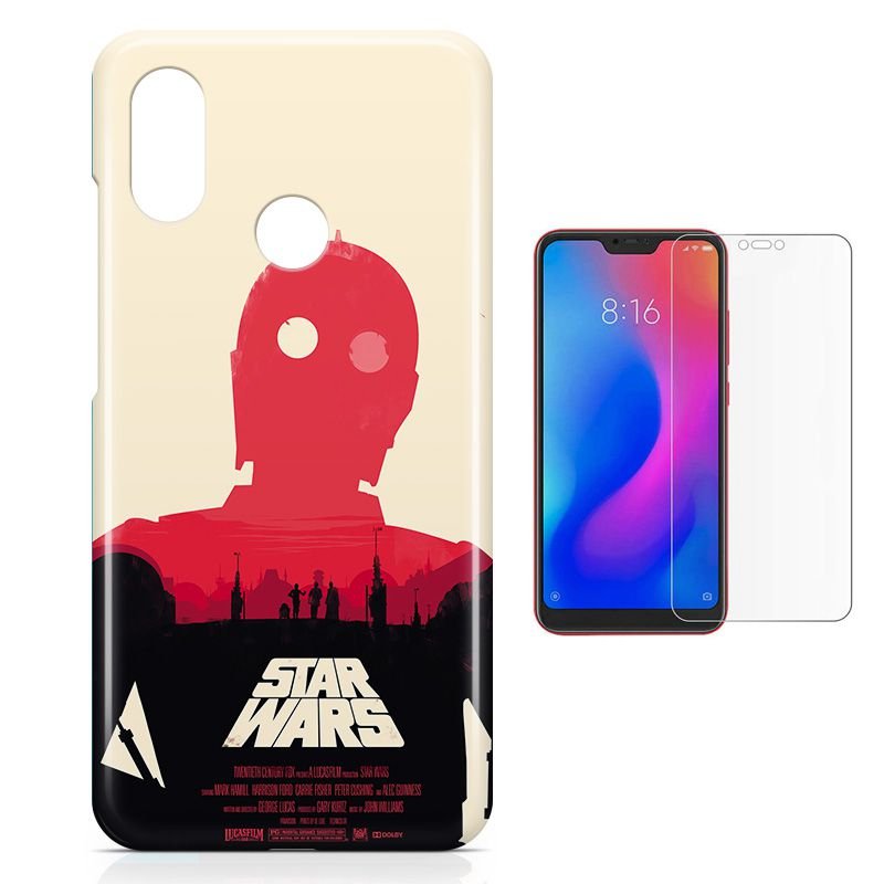 Miniatura Kit Capa Xiaomi Redmi Note 6 Pro Star Wars E Pelicula