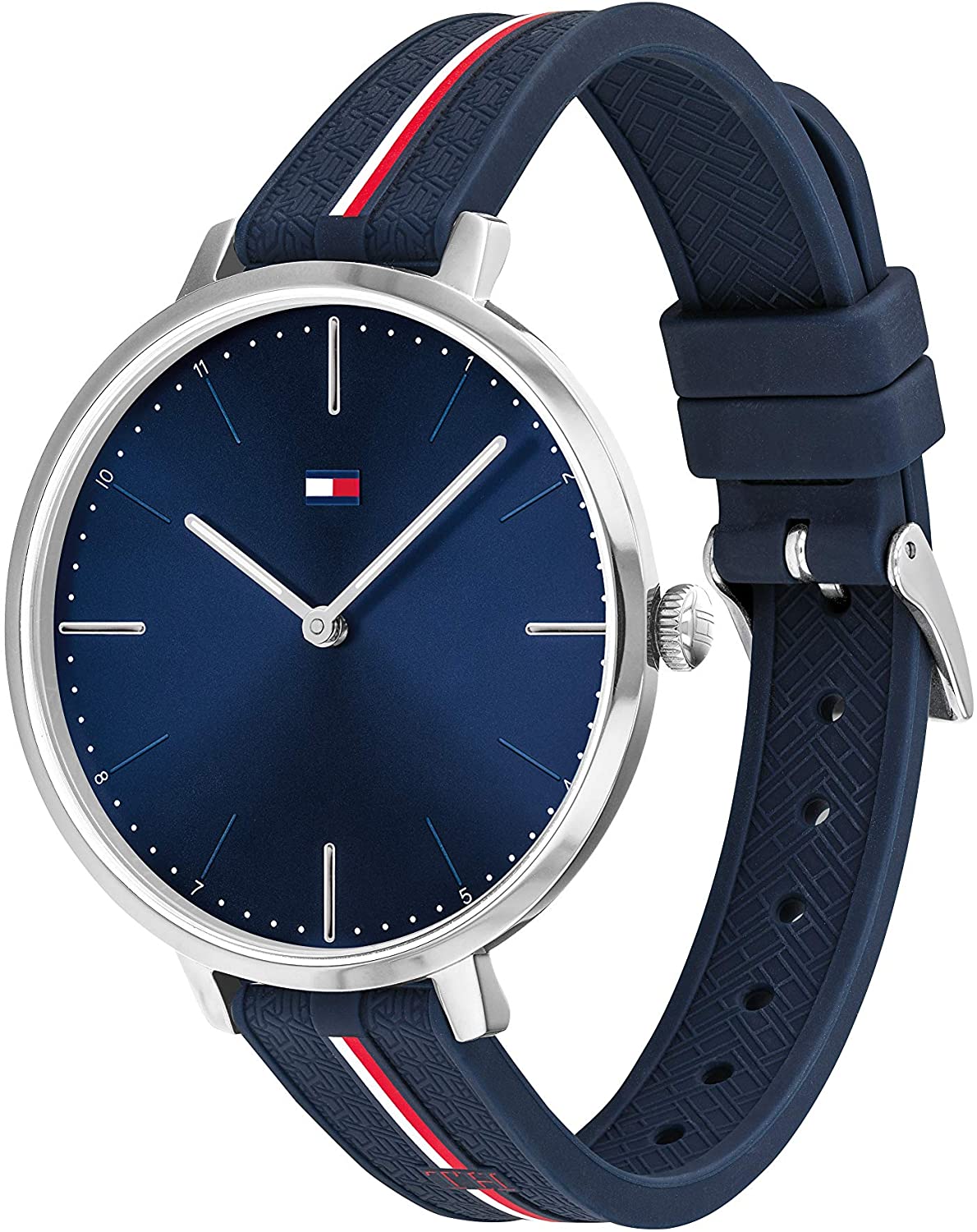 Miniatura Tommy Hilfiger 1782154 Relógio Masculino Analógico Original Q uartzo Azul