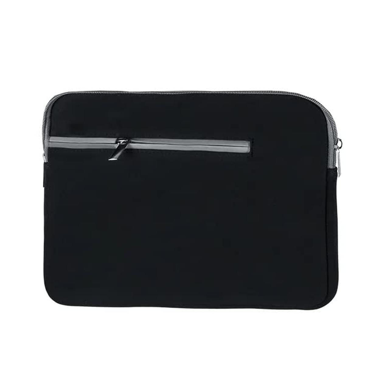 Miniatura Capa Case Neoprene Para Tablet Até 10,5 Preto Zíper Preto