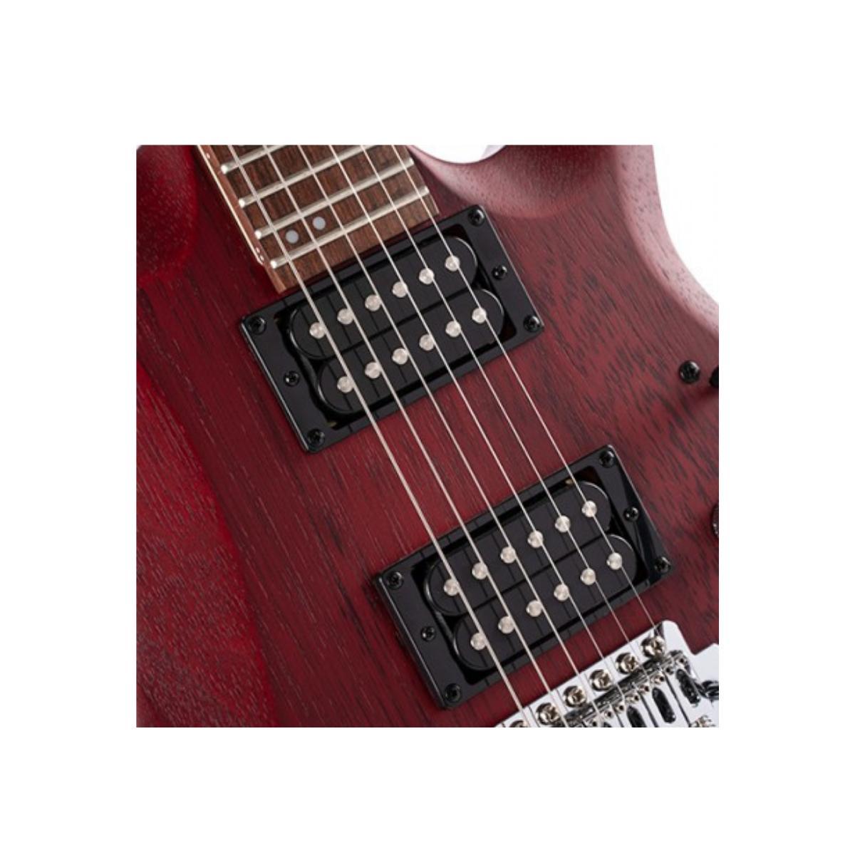 Miniatura Guitarra Cort Superstrato X100 Opbc + Capa Champion