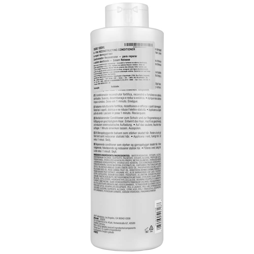 Miniatura Joico K-Pak To Repair Damage Tamanho Profissional - Condicionador Reconstrutor 1L