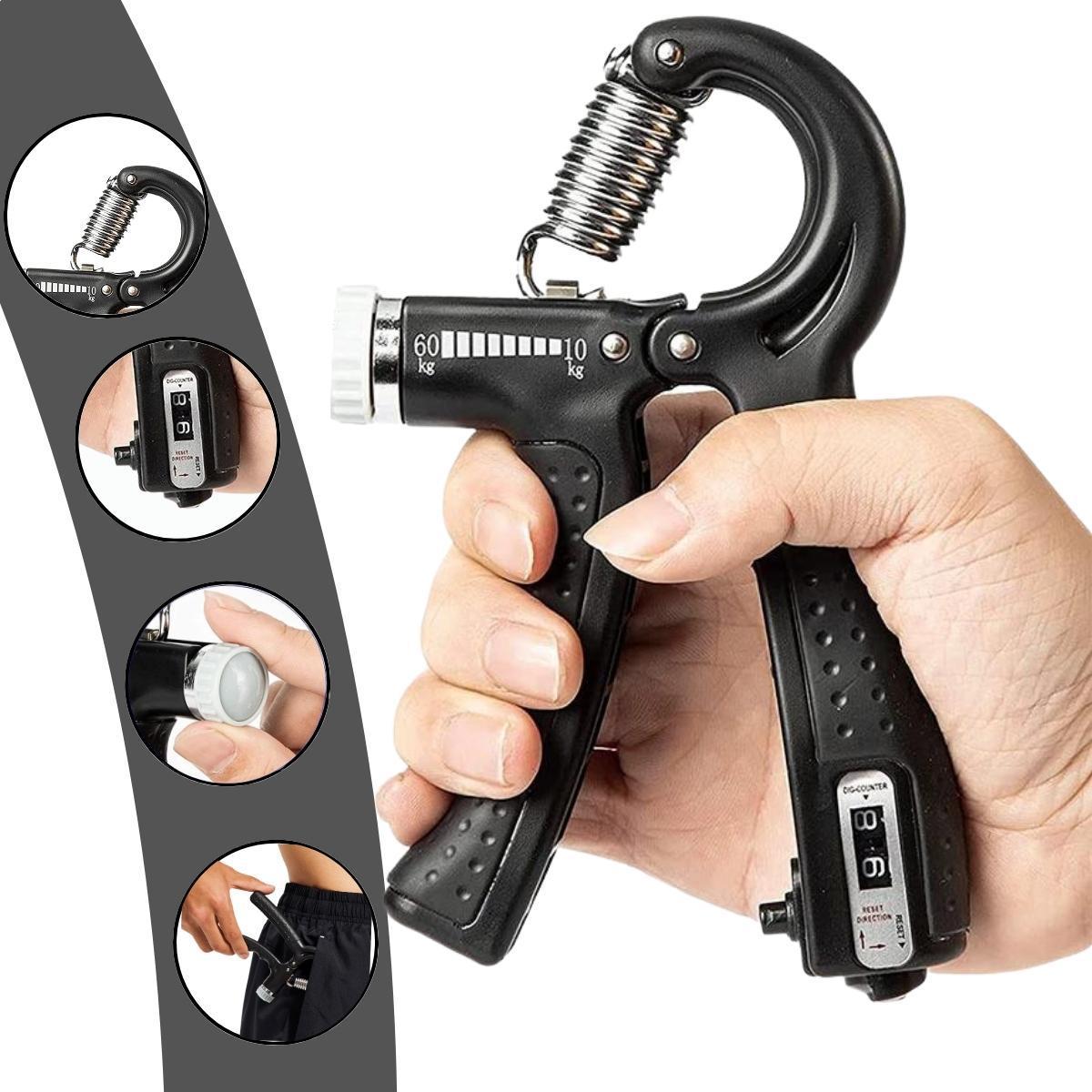 Miniatura Hand Grip Aparelho Muscular Recuperação De Lesões E Contador