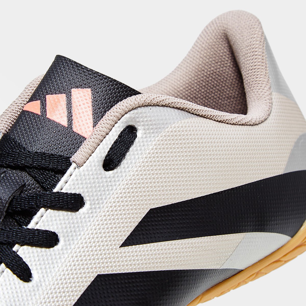 Chuteira Futsal Adidas Predator Artilheira 24 Unissex Cinza+Preto - 37