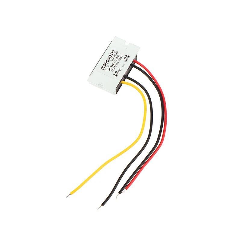 Miniatura Conversor Tensao Regulador Voltagem Dc/Dc 24V P/12V 5A 60W