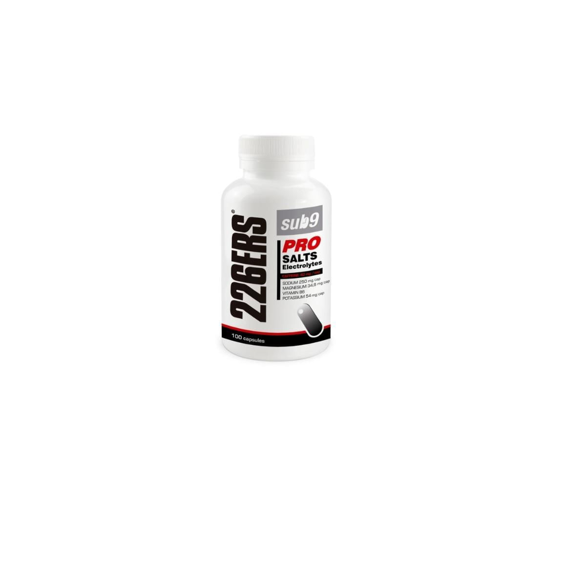 Miniatura Sub9 Pro Salts Electrolytes Com Cafeína 226Ers 100 Cáps