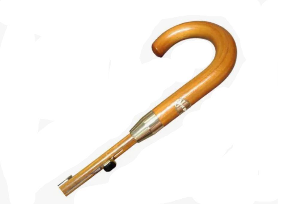 Guarda Chuva 16 Varetas Cabo Madeira 115Cm Grande Rosa
