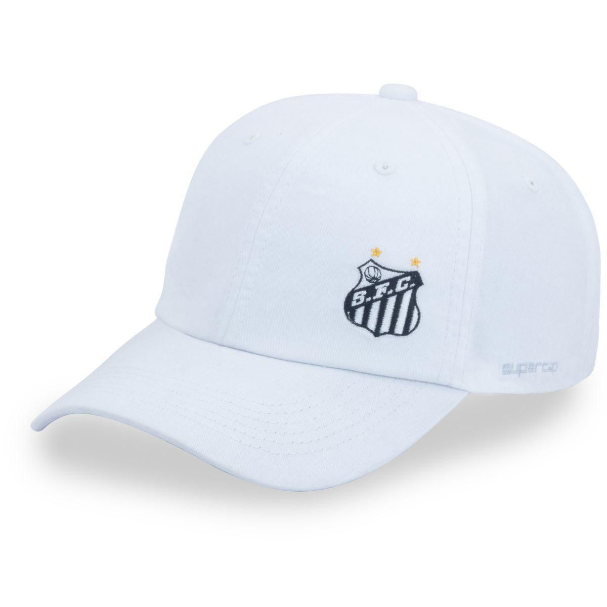 Miniatura Boné Santos Supercap Licenciado Masculino Branco