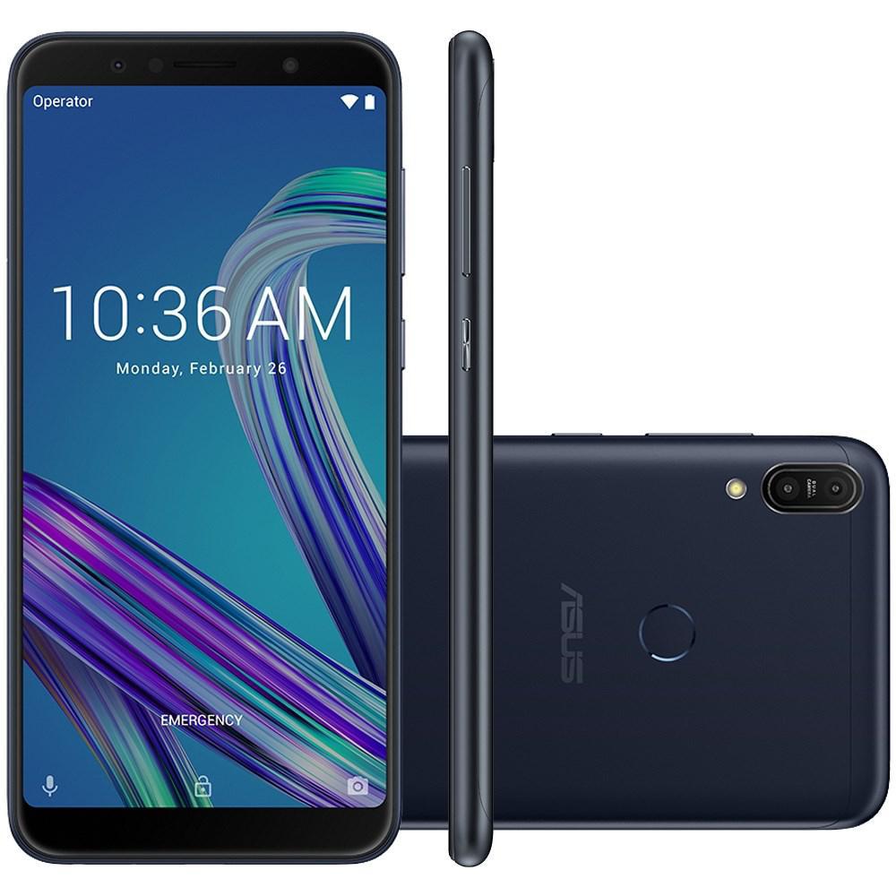 Miniatura Smartphone Asus Zenfone Max Pro M1 32Gb 13Mp Tela 6 - Preto