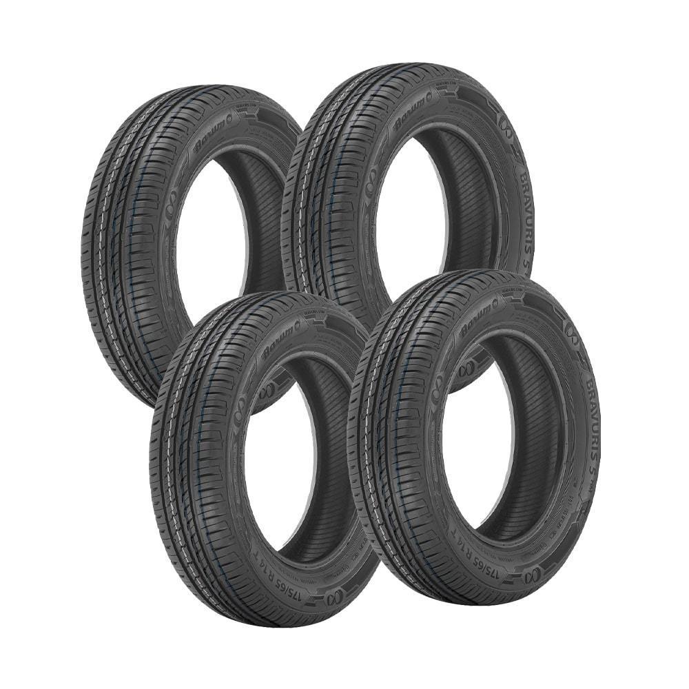 Jogo 4 Pneus Barum by Continental Aro 14 Bravuris 5HM 185/65R14 86H