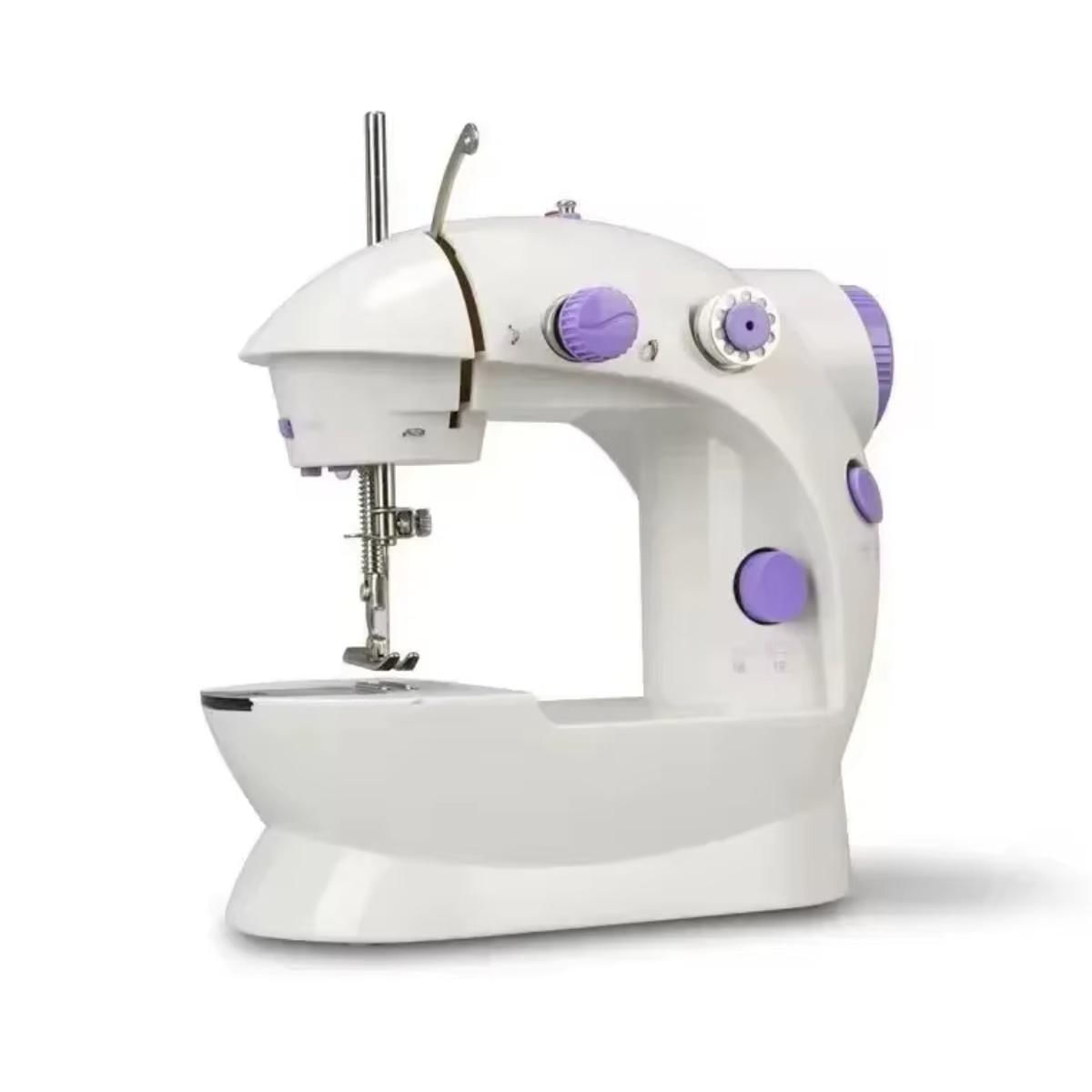 Miniatura Máquina Costura Reta Compacta E Profissional Portátil Bivolt