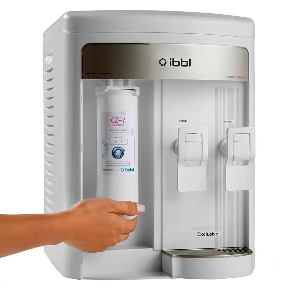 Miniatura Purificador de Água IBBL FR600 Exclusive Branco - 110V