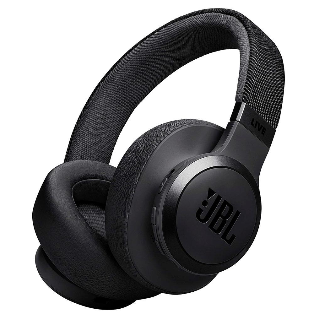 Miniatura Fone de Ouvido Bluetooth JBL Live 770NC Headphone Preto