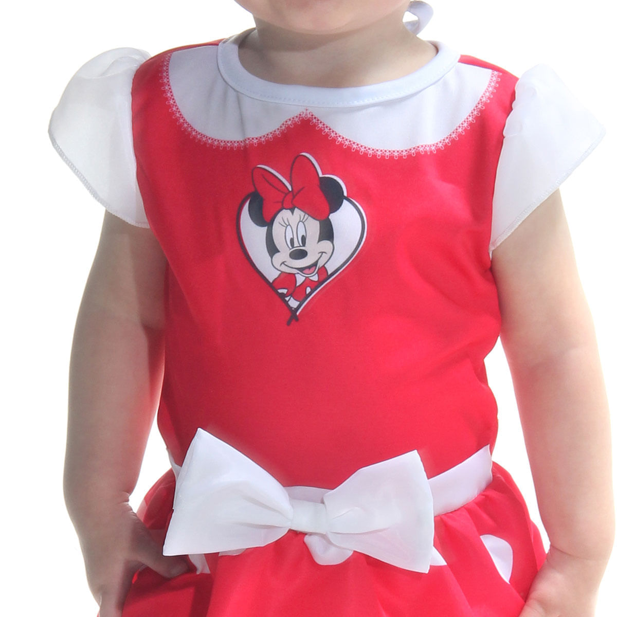Miniatura Fantasia Minnie Bebe Vermelha - Mickey Mouse - Disney M