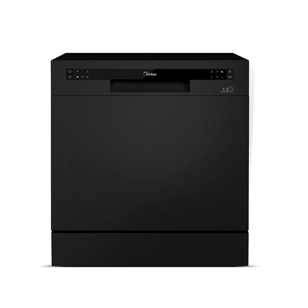 Miniatura Lava Louças 8 Serviços Midea Cor Preta Dwa08p2 - 220v