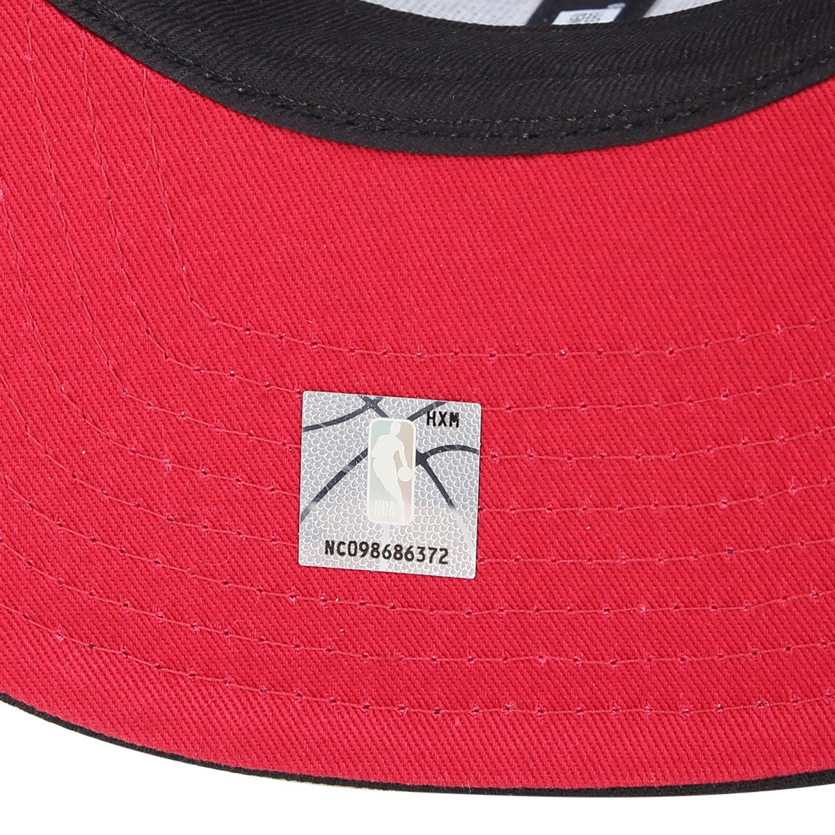 Miniatura Boné Aba Reta New Era 950 Miami Heat Snapback Masculino Preto