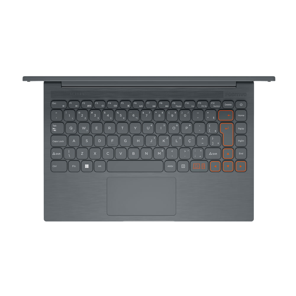 Miniatura Notebook Positivo Vision C14 Intel® Celeron® Linux 4GB 128GB eMMC 14” HD Lumina BAR – Cinza