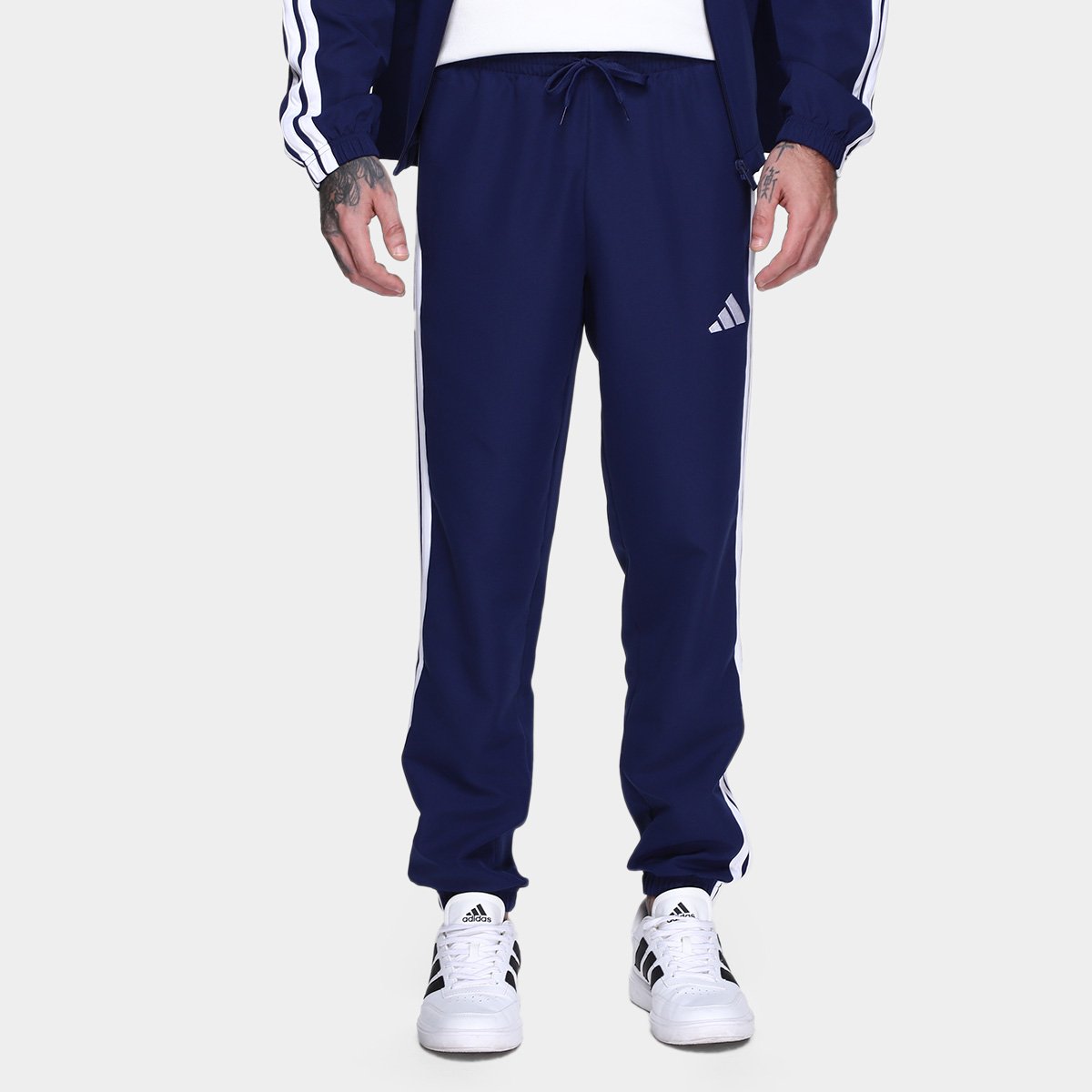 Miniatura Conjunto Adidas Masculino Azul - EGG