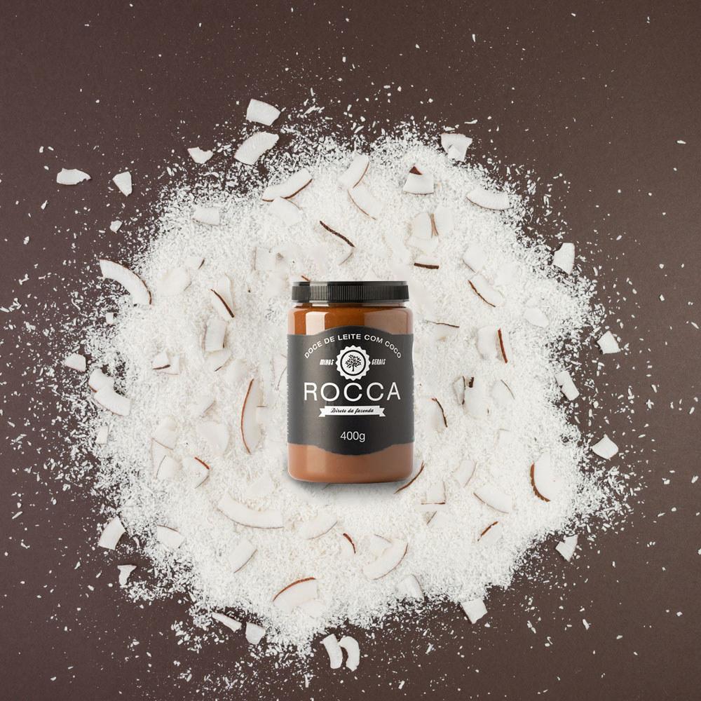 Miniatura Doce De Leite Rocca Com Coco 400G