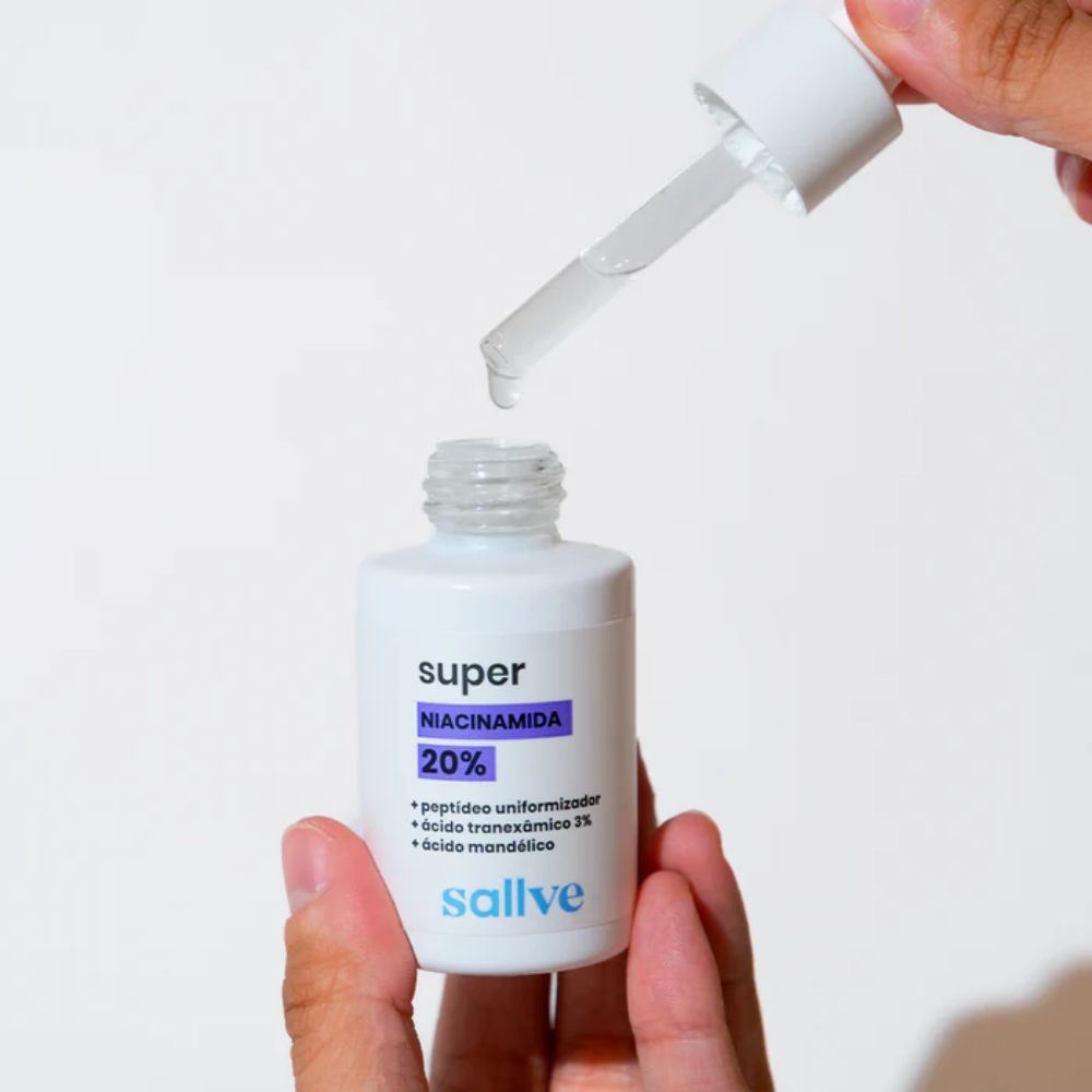 Miniatura Niacinamida 20% Sallve Super Sérum Concentrado 30ml