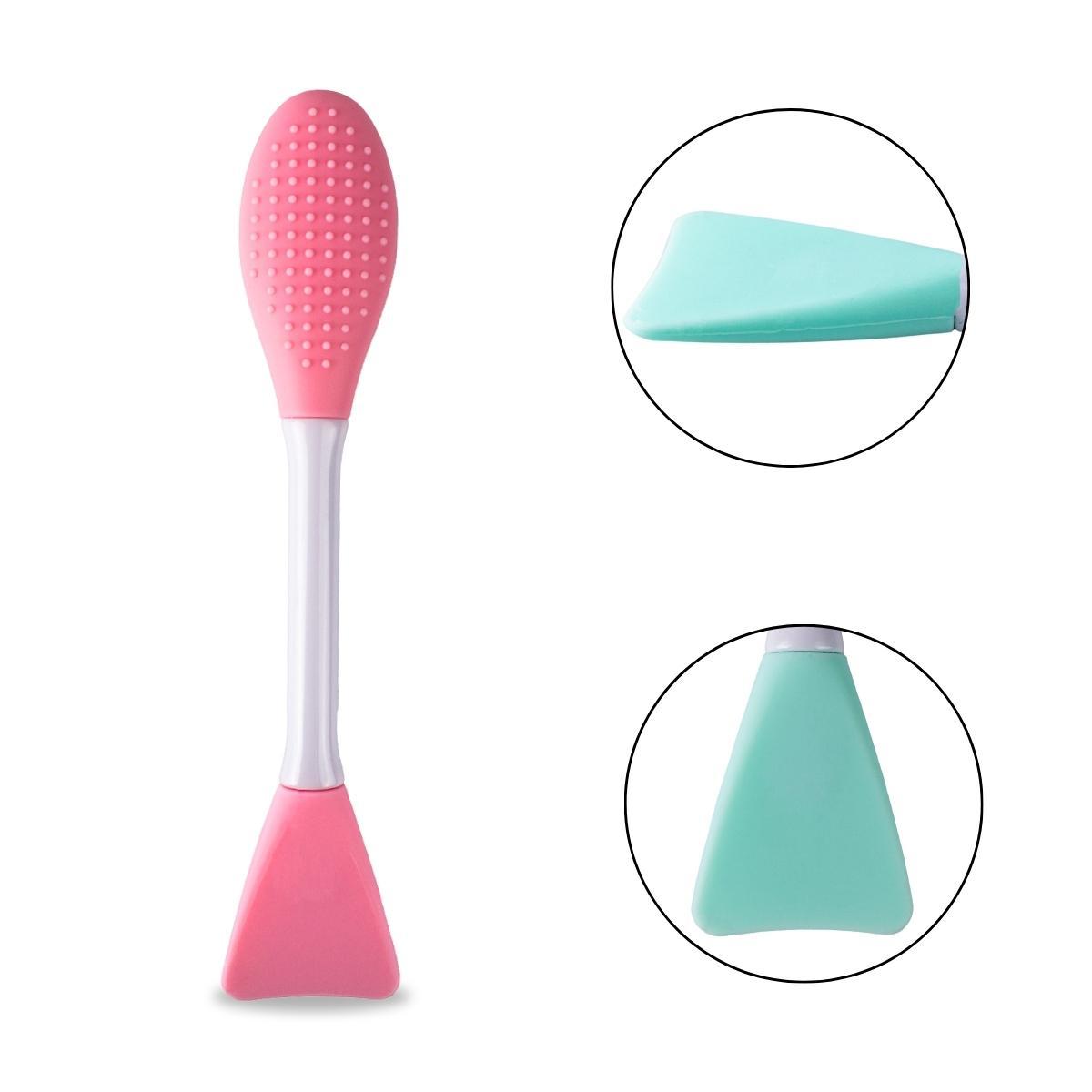 Espátula Dupla Limpeza Pele Banho Remoção Cravos Maquiagem