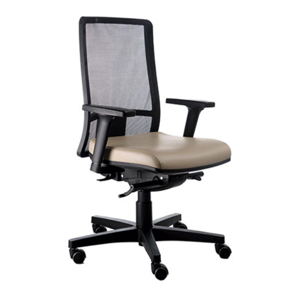 Miniatura Cadeira Diretor Com Encosto Tela Mesh Web Design Bege