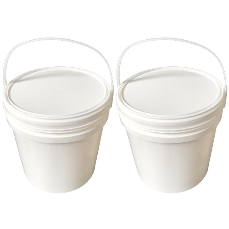 Miniatura Balde Plástico 10L Para Cereais 2 Pçs