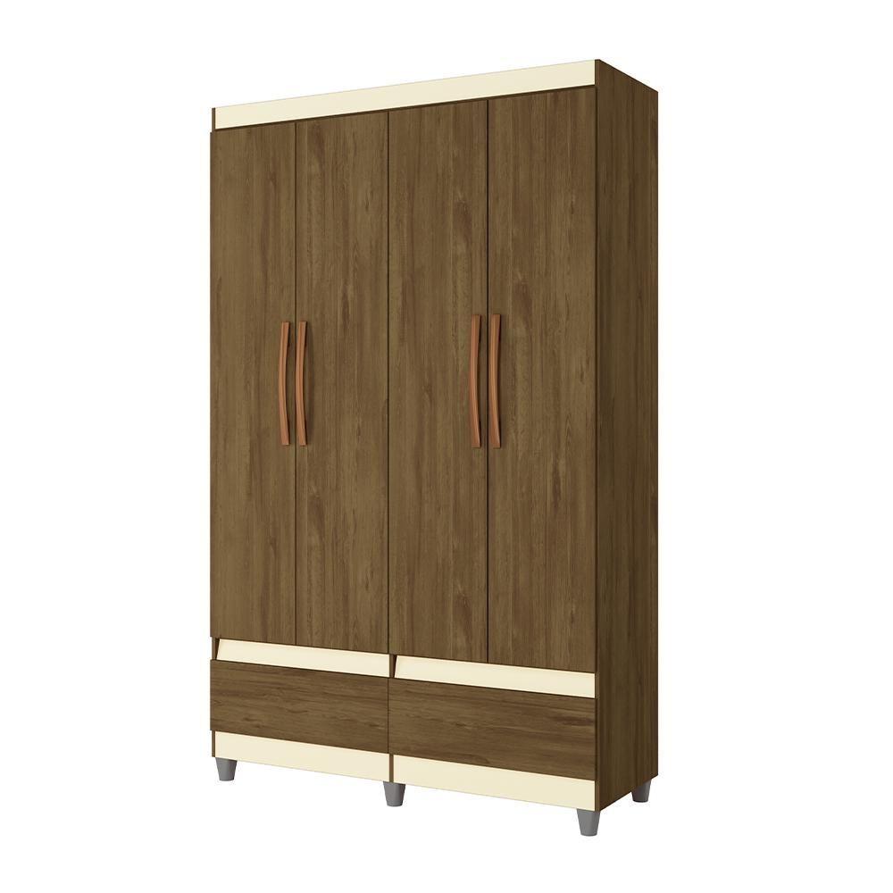 Miniatura Guarda-roupa Com 2 Gavetas Kawasaki Freijó