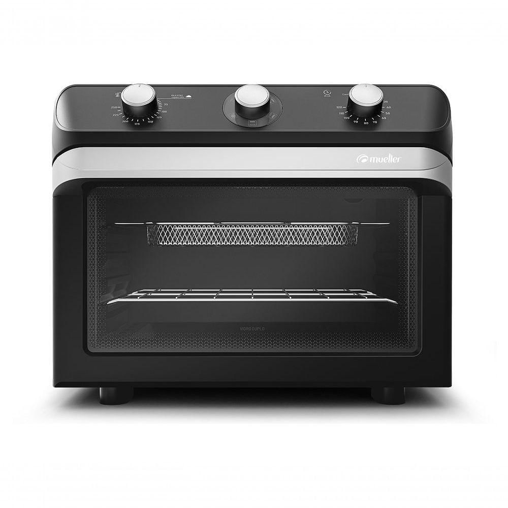 Forno Elétrico De Bancada Mueller - 35 Litros - Air Forno Mfb35g Preto 110v