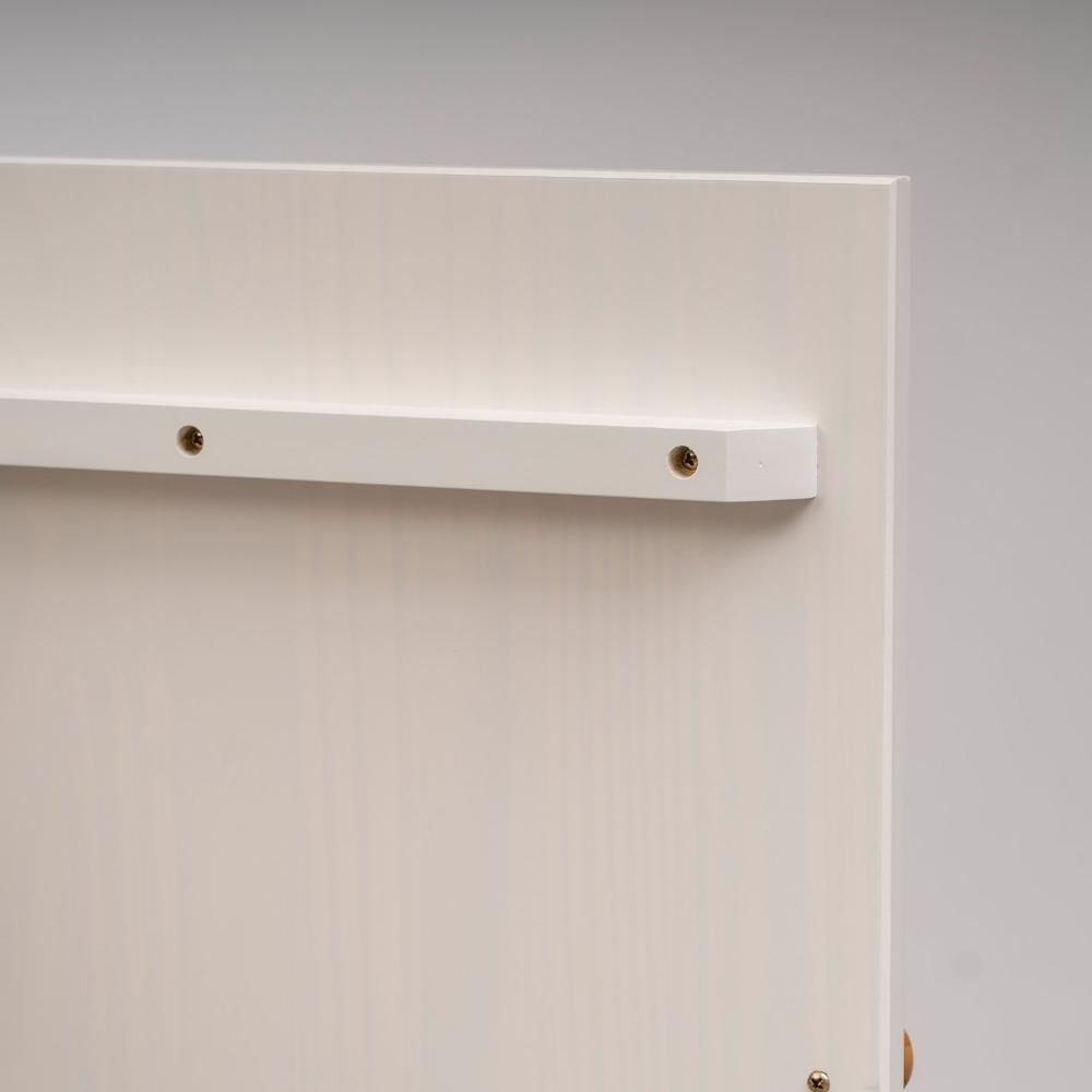 Buffet 2 Portas 3 Gavetas Madeira Maciça Vanilla CabeCasa MadeiraMadeira Amêndoa/Branco