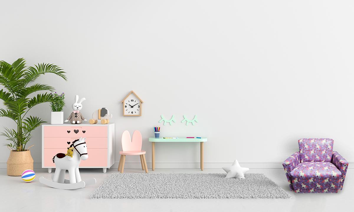 Poltrona Infantil Sofazinho Reforçada Decoração Modelos Unic