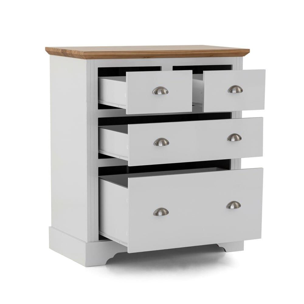 Cômoda Édez Kopenhagen, 4 Gavetas, Off White