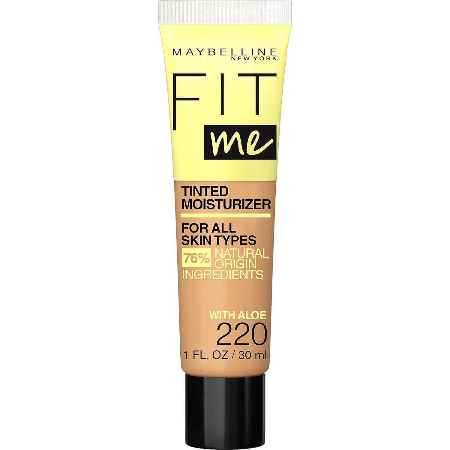 Miniatura Maybelline Fit Me Tinted Base Hidratante Cor: 220 - 30Ml