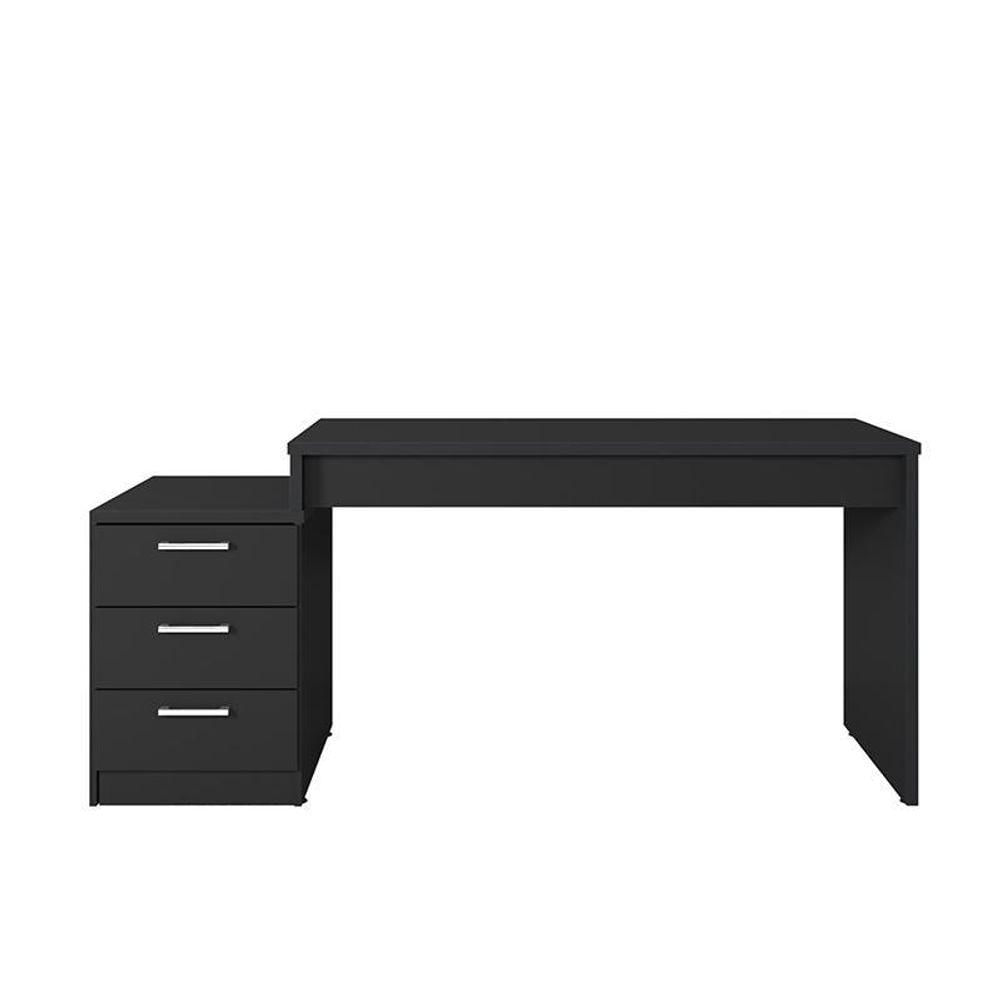Miniatura Mesa Para Computador Desk Gamer Drx-5000 Preto Black - Pr Móveis Preto Black