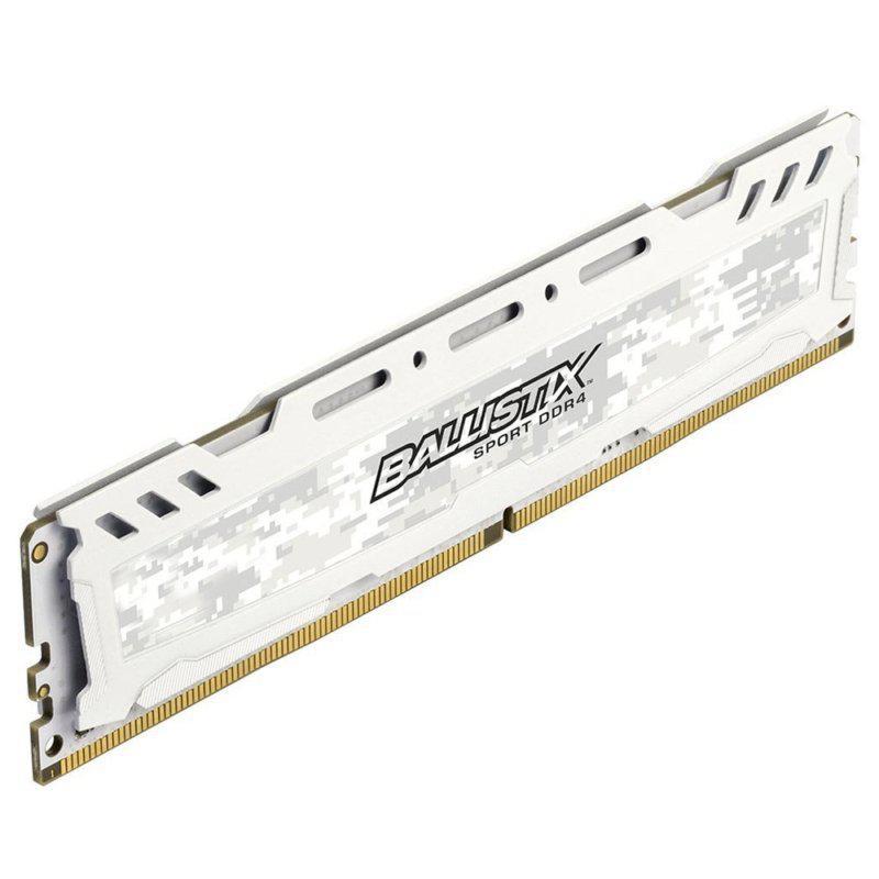 Miniatura Memória Ram Ballistix Sport 4Gb/2400 Mhz Ddr4 Branco