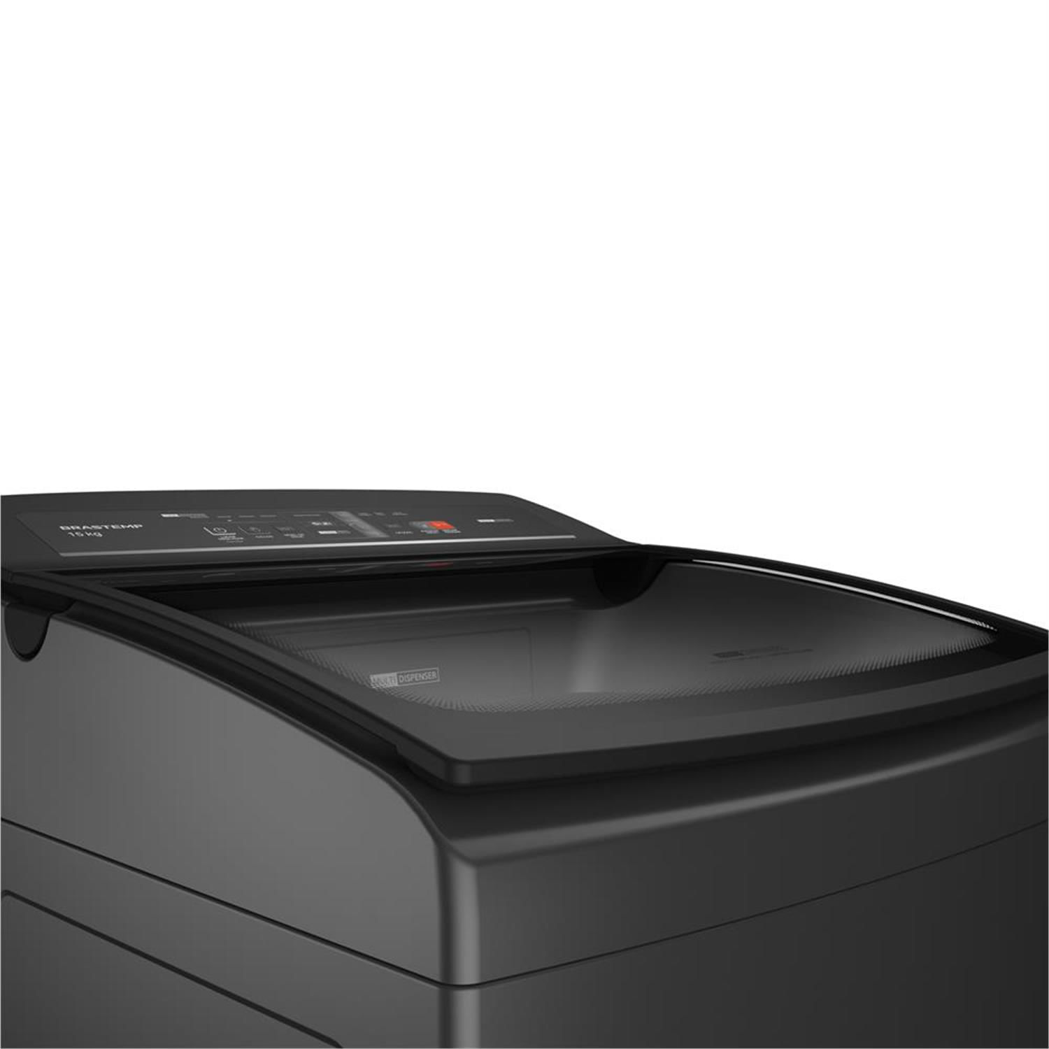 Máquina de Lavar Brastemp 15kg Cinza - BWT15A9 110V