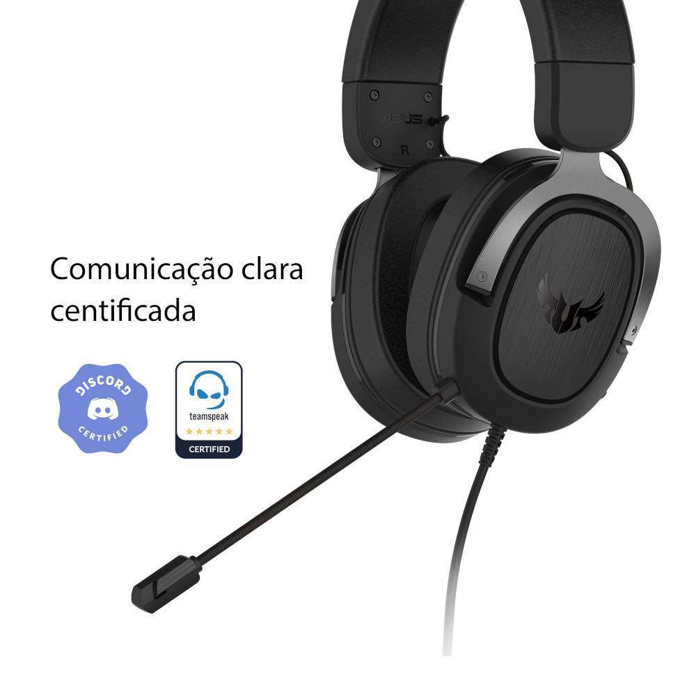 Miniatura Headset Gamer Asus Tuf Gaming H3 7.1 P2 Blue 90Yh029B-B1Ua00