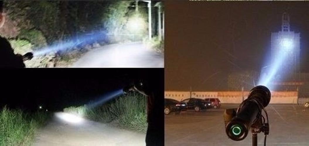 Miniatura Lanterna De Xenon Shadowhawk 85W + Bateria + Maleta