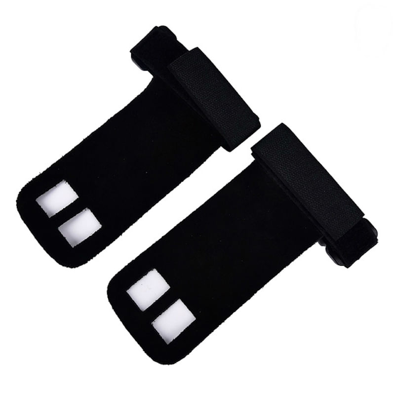 Miniatura Luva Hand Grip Crossfit Pull Up Couro Para Mãos Musculação
