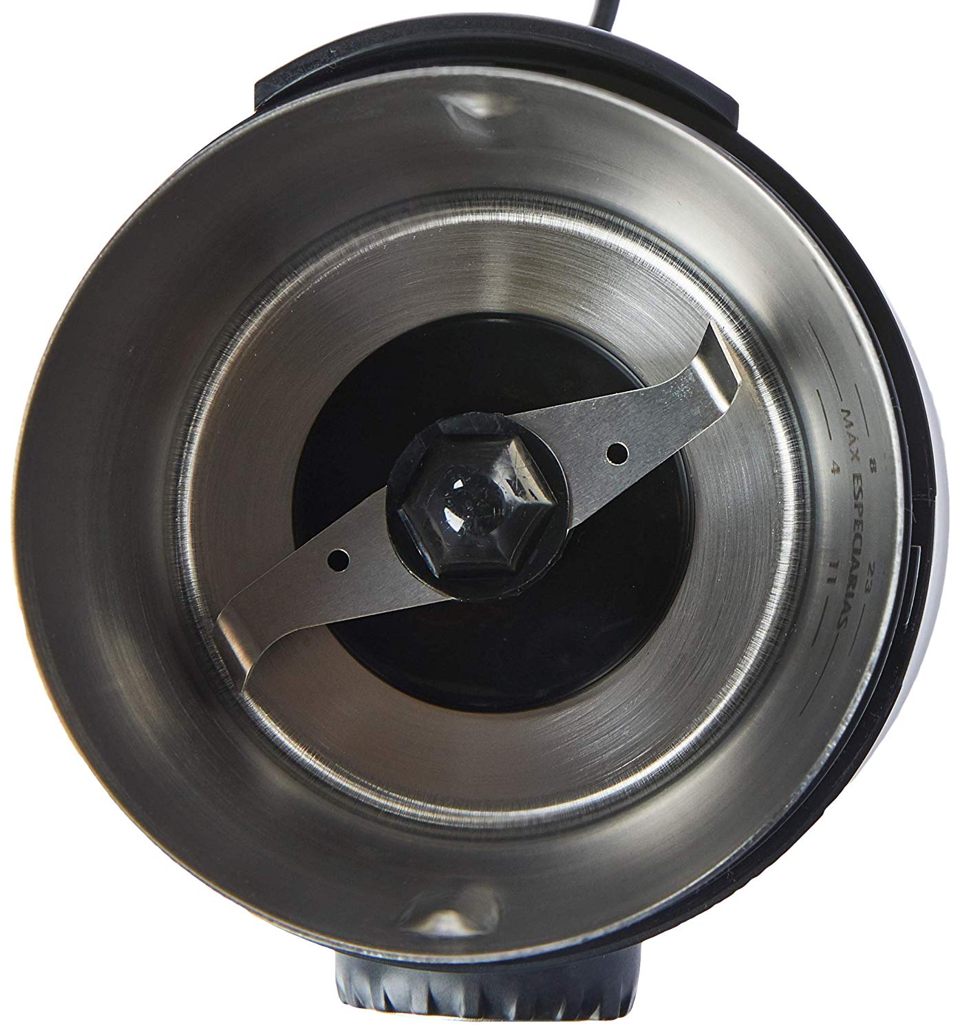 Miniatura Moedor de Grãos Inox Hamilton Beach Preto 220V Elétrico - Grãos - Moedor elétrico - Café - Hamilton beach - 80393-bz220 - 220 v