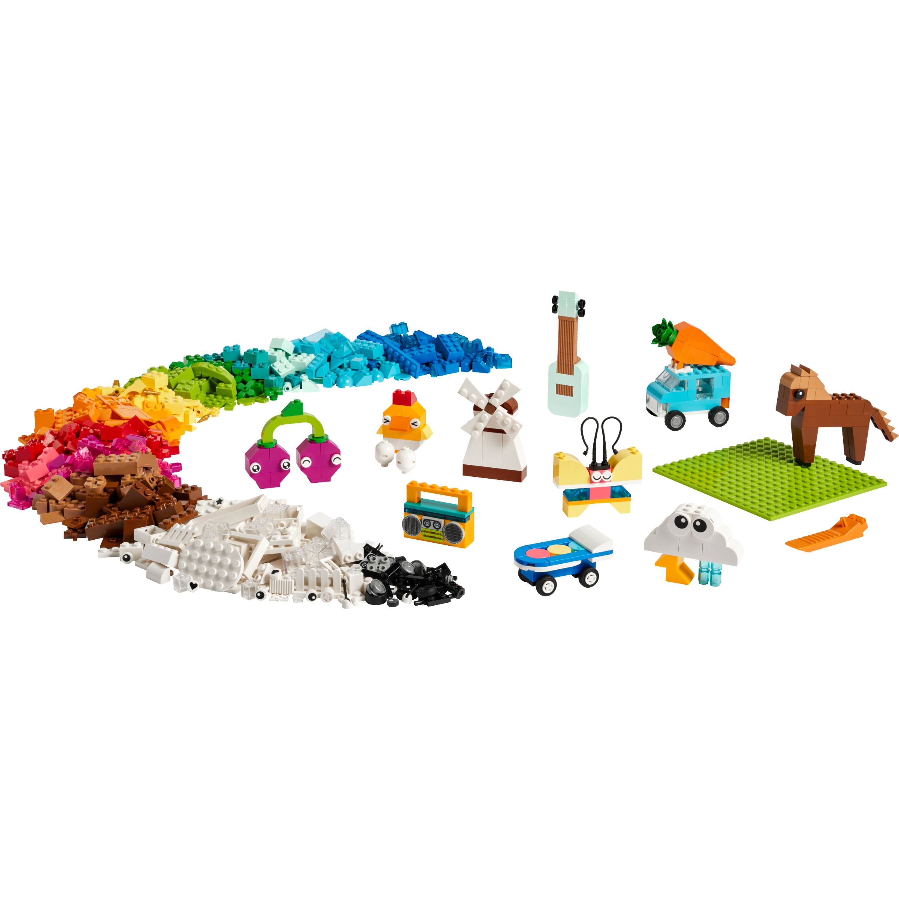 Miniatura LEGO Classic - Caixa de Peças Criativas Vibrantes