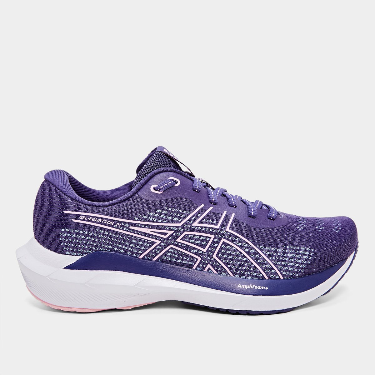 Miniatura Tênis Asics Gel-Equation 14 Feminino Roxo+Rosa - 34
